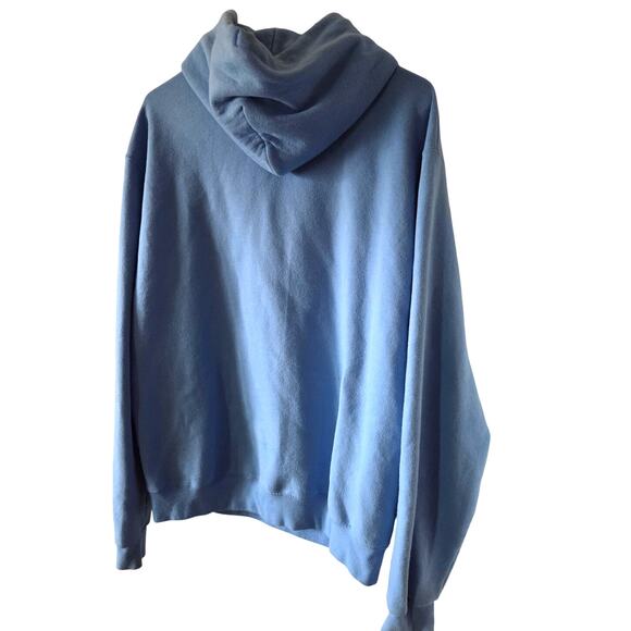 Champion Covenant College Sky Blue Sweatshirt Sweater Look Out Mountain PCA - Picture 2 of 6